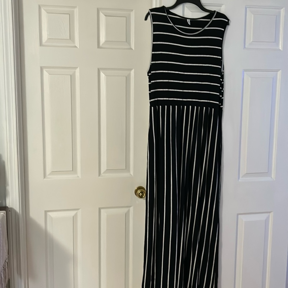 Long summer dress.